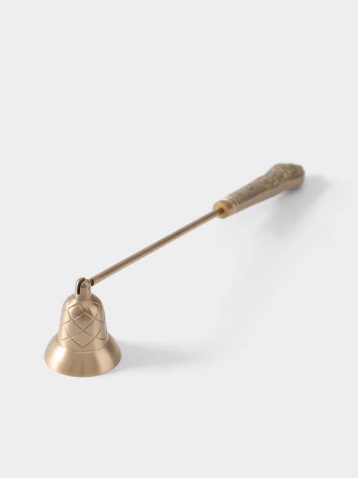 Гаситель для свечей «Очаг», 26 см, латунь