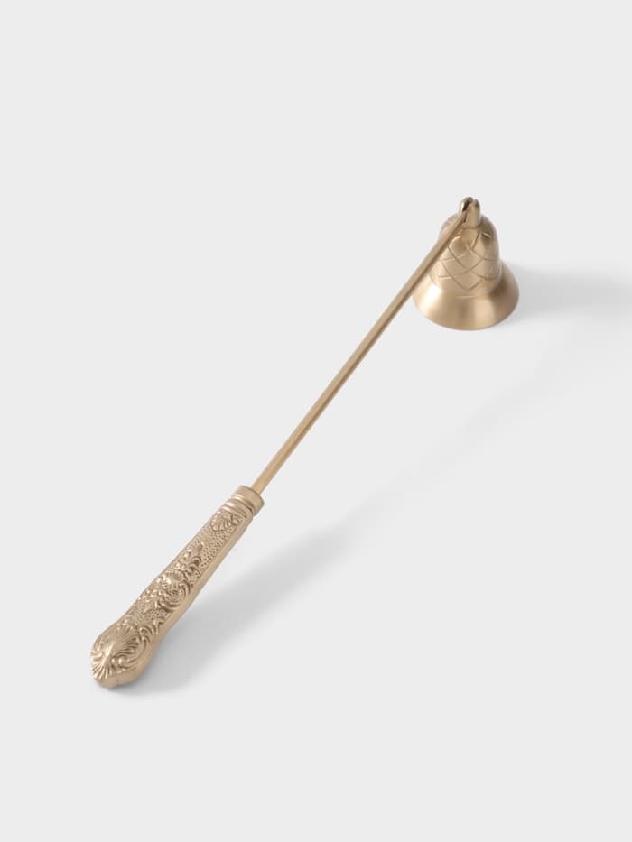 Гаситель для свечей «Очаг», 26 см, латунь