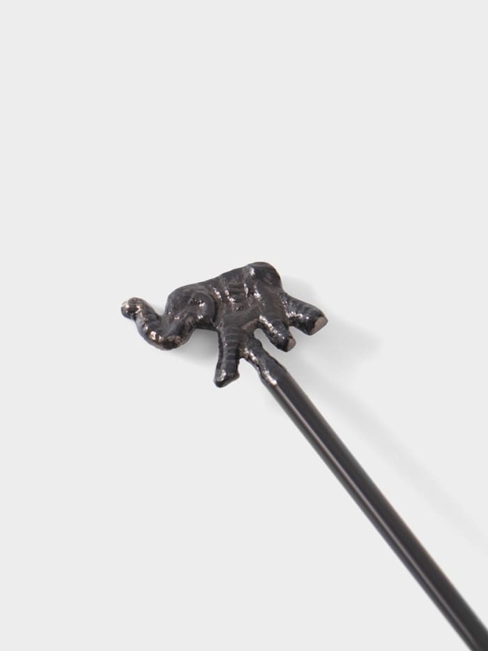 Гаситель для свечей «Слоник», 23 см, латунь