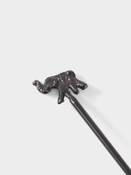 Гаситель для свечей «Слоник», 23 см, латунь