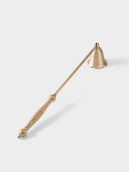 Гаситель для свечей «Спираль», 28 см, латунь