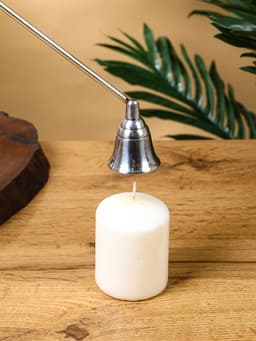 Гаситель для свечей «Фея», 25 см, латунь