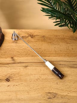 Гаситель для свечей с ручкой «Тихий вечер», 36 см, латунь