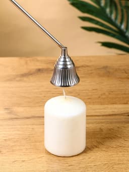 Гаситель для свечей с ручкой «Тихий вечер», 36 см, латунь