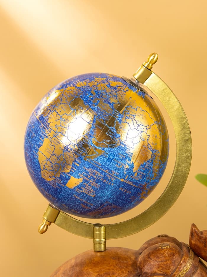 Глобус сувенирный, 22×12.5×353.5 см, подставка дерево