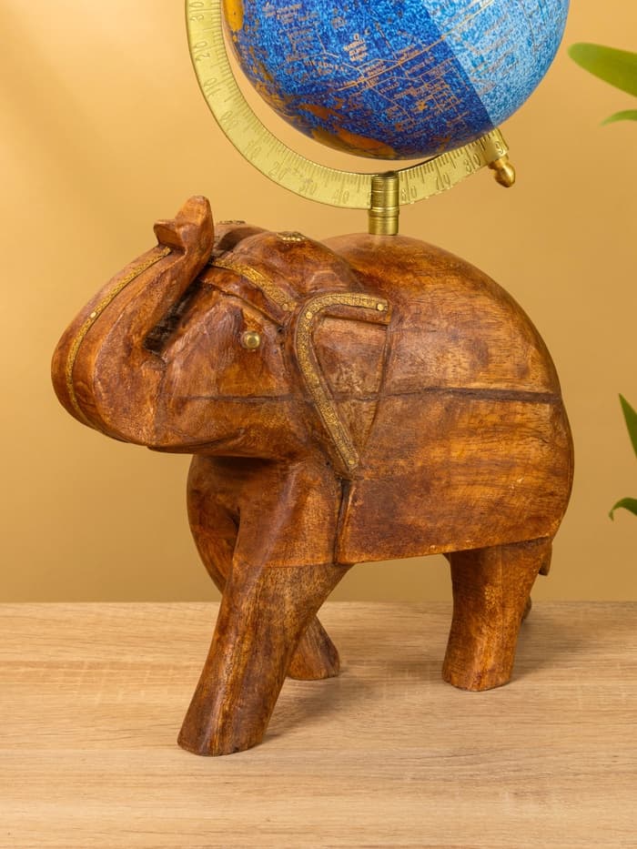 Глобус сувенирный, 22×12.5×353.5 см, подставка дерево