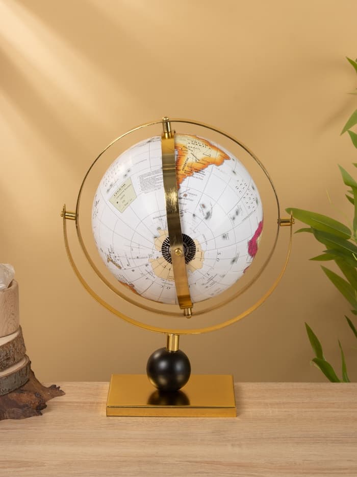 Глобус сувенирный, 23×27×35 см, подставка металл