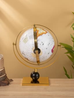 Глобус сувенирный, 23×27×35 см, подставка металл