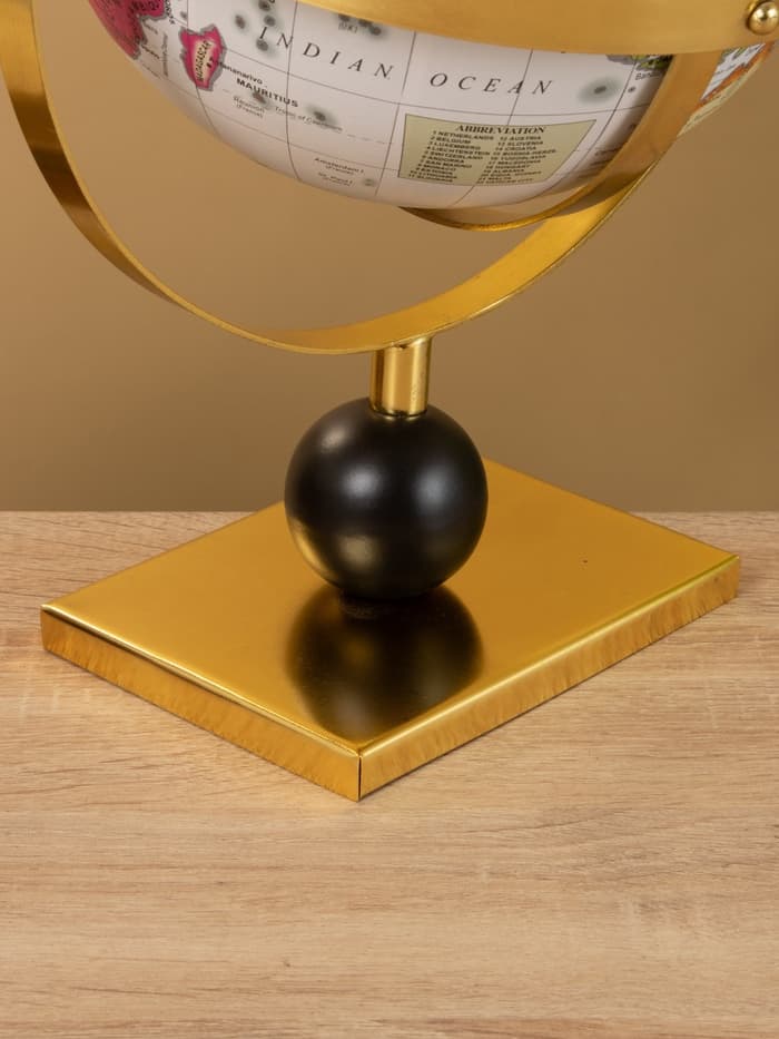 Глобус сувенирный, 23×27×35 см, подставка металл