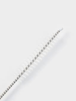 Набор трубочек «Симпл», 4 трубочки, с ёршиком, боросиликатное стекло, прозрачный