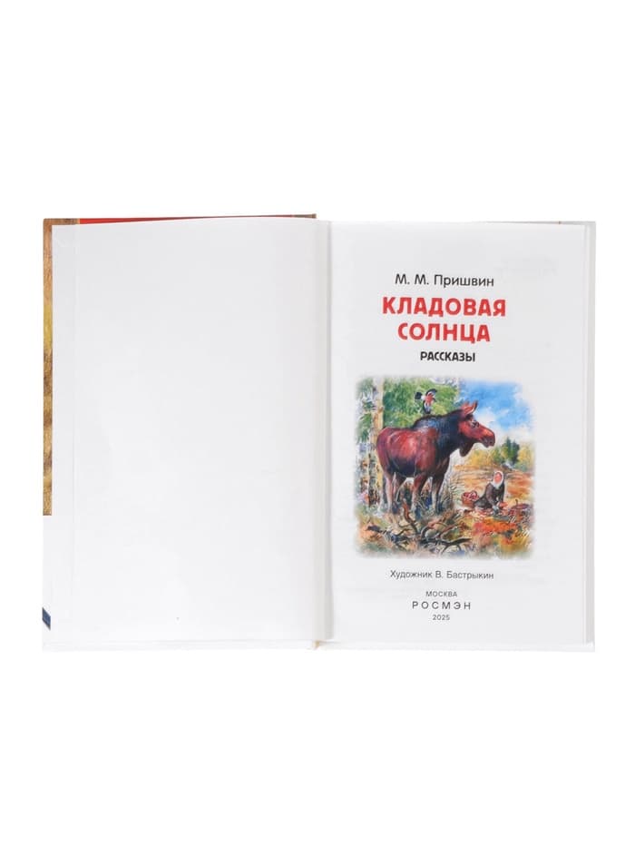 Книга детская для внеклассного чтения «Кладовая солнца», Пришвин М.