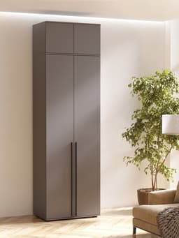 Шкаф – антресоль для двухстворчатого шкафа «Норд», 800×510×418 мм, цвет графит