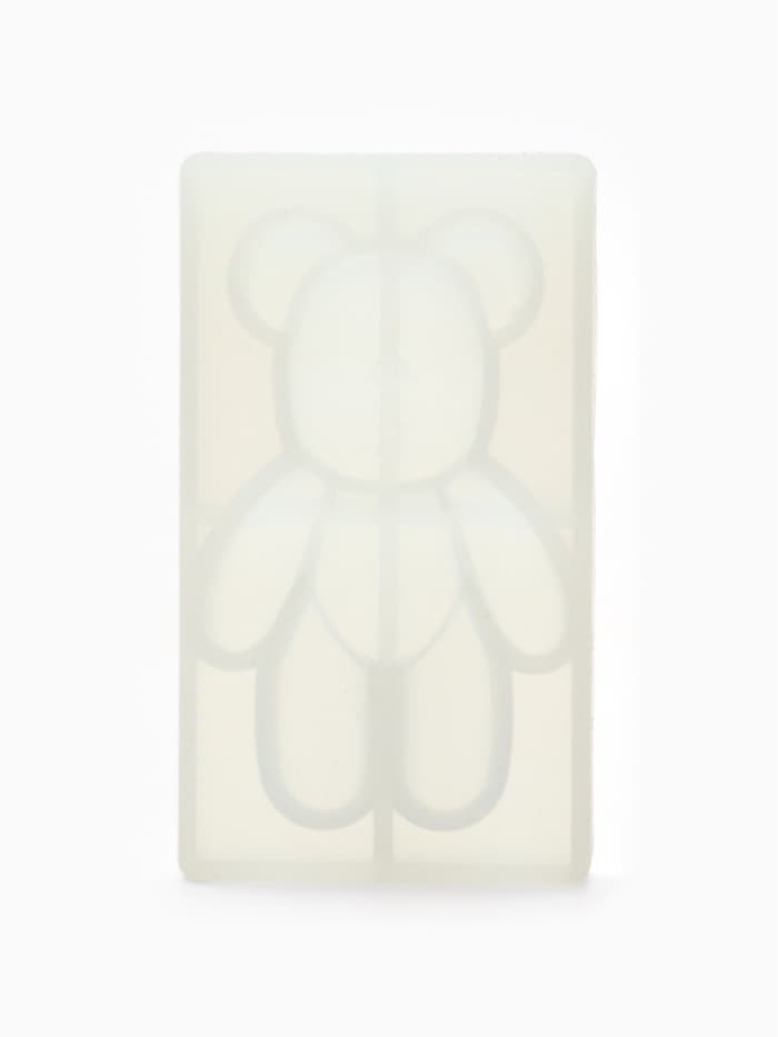 Набор для создания брелока из эпоксидной смолы «Мишка» с поталью