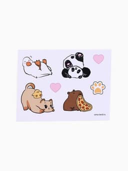 Набор для создания брелока из эпоксидной смолы «Мишка» с блёстками