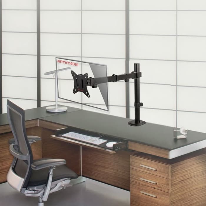 Кронштейн для мониторов Arm Media LCD-T10, нагрузка до 9 кг, 15-34", настольный, поворот/наклон
