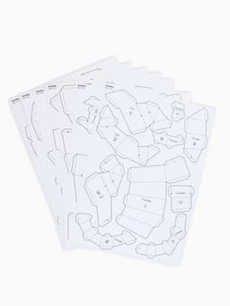 Набор для создания полигональной фигуры «Лошадка на Новый Год»