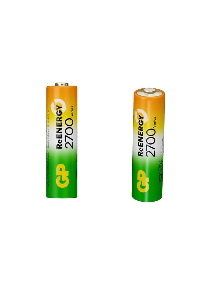 Аккумулятор GP, Ni-Mh, AA, HR 6-4BL, 1.2 В, 2700 мАч, блистер, 4 шт.