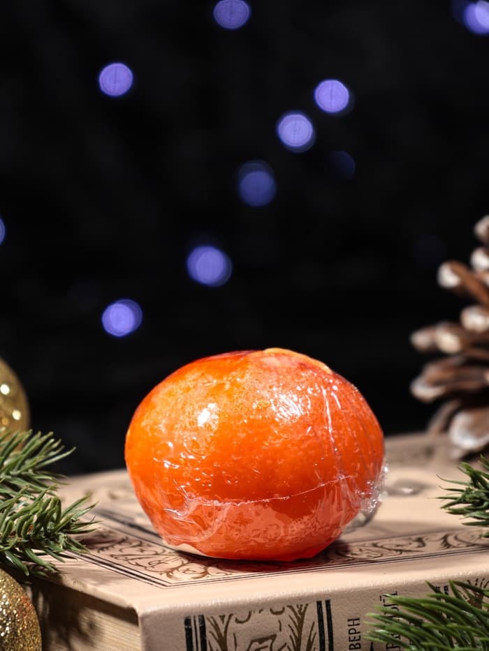 Свеча декоративная «Мандарин», 40×60 мм