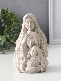 Фигурка - оберег «Сила рода», декоративная, 14×9.5×7 см, под камень