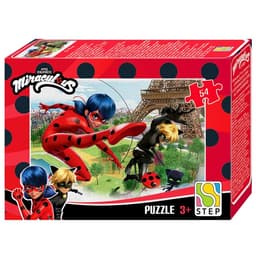 Пазл «Леди Баг и Супер-Кот», 54 элемента, МИКС
