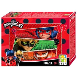 Пазл «Леди Баг и Супер-Кот», 54 элемента, МИКС