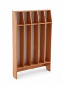 Шкаф напольный для полотенец, 5 мест, цвет бук бавария светлый