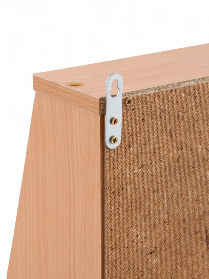 Шкаф напольный для полотенец, 5 мест, цвет бук бавария светлый