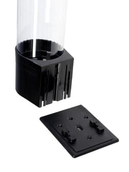 Стаканодержатель Aqua Work CH-1, 70 стаканчиков, магнитное крепление, чёрный