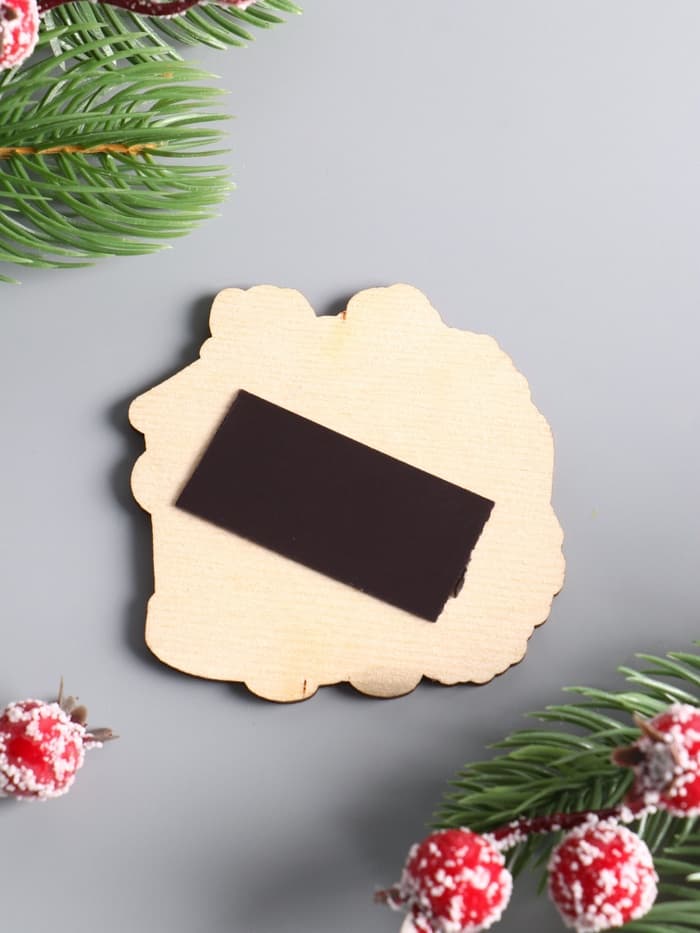 Магнит на холодильник «Лошадка. Желаю здоровья», 6.5×6.5 см