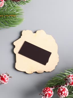 Магнит на холодильник «Лошадка. Желаю здоровья», 6.5×6.5 см