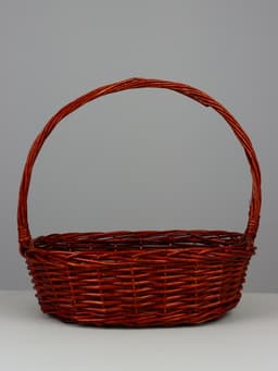 Корзина плетёная Elgin, ива, коричневый