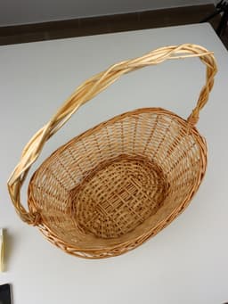 Корзина плетёная Ephraim, ива, натуральный