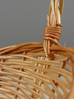 Корзина плетёная Ephraim, ива, натуральный