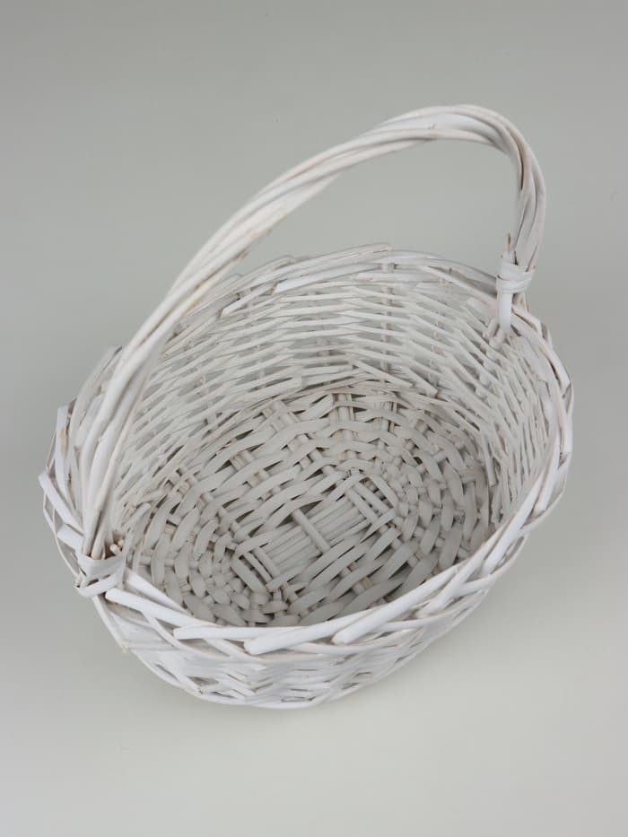 Набор корзин плетёных Flagstaff, ива, 3 шт., белый