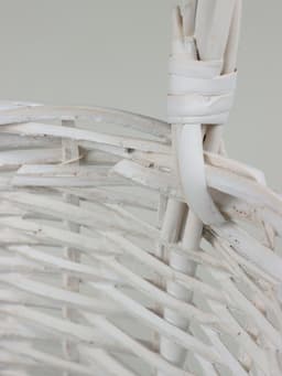 Набор корзин плетёных Flagstaff, ива, 3 шт., белый