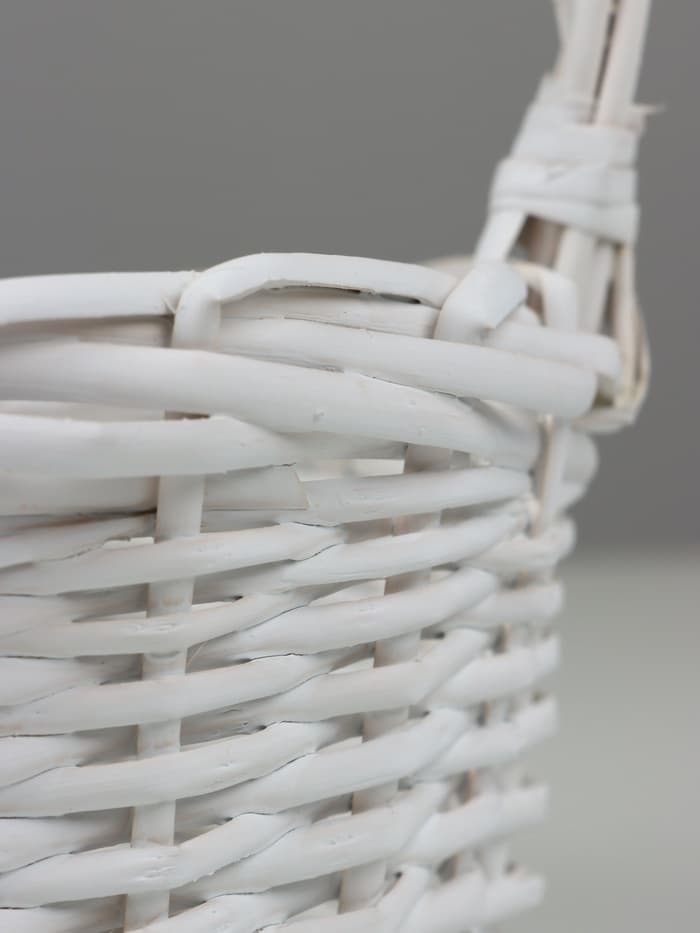 Набор корзин плетёных Flagstaff, ива, 3 шт., белый
