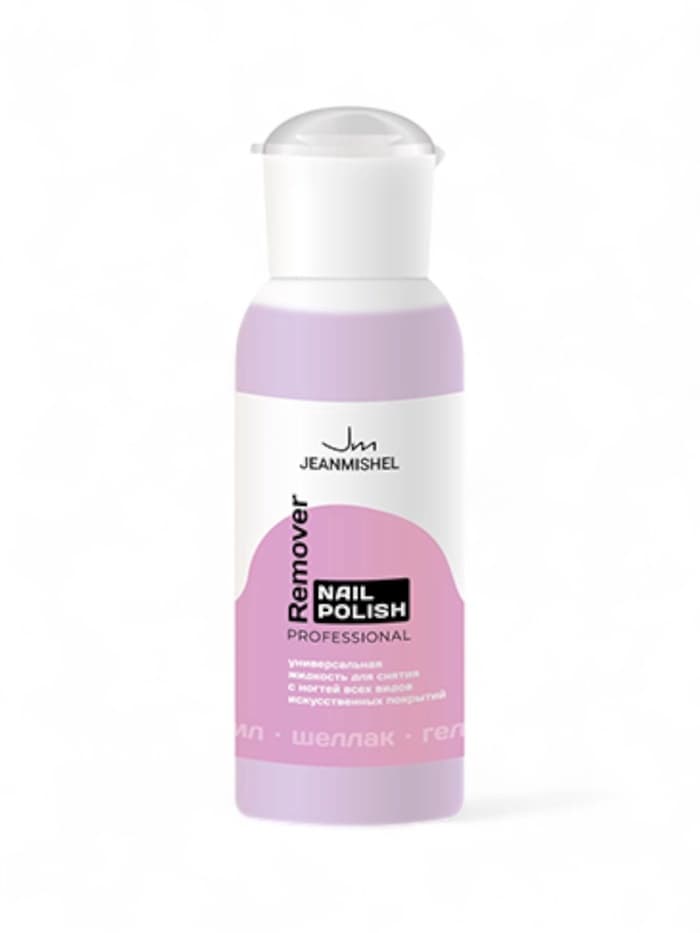 Жидкость для снятия с ногтей всех видов искусственных покрытий JEANMISHEL универсальная, 150 мл