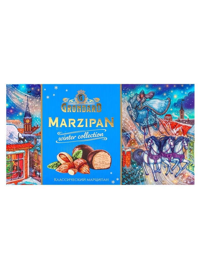 Конфеты глазированные классические «Марципановые классические», 126 г