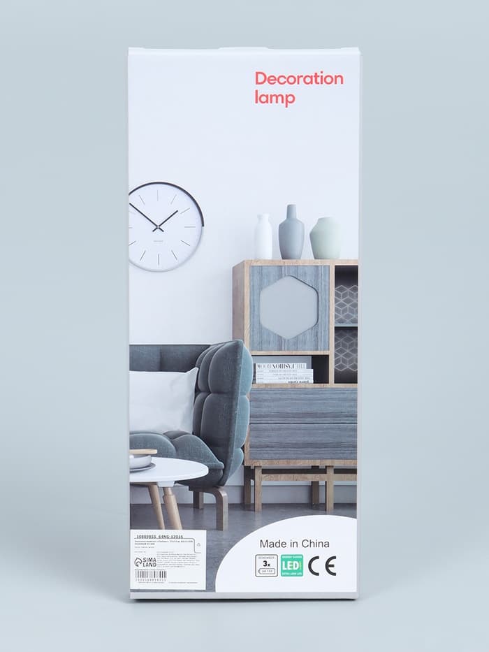 Неоновая вывеска «Любовь», 35×13 см, от батареек AAx3 + USB, розовая