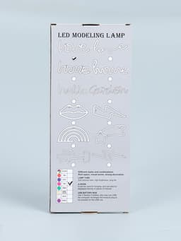 Неоновая вывеска «Любовь», 35×13 см, от батареек AAx3 + USB, розовая