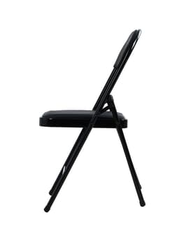 Стул складной «Клик Мебель», экокожа, цвет чёрный