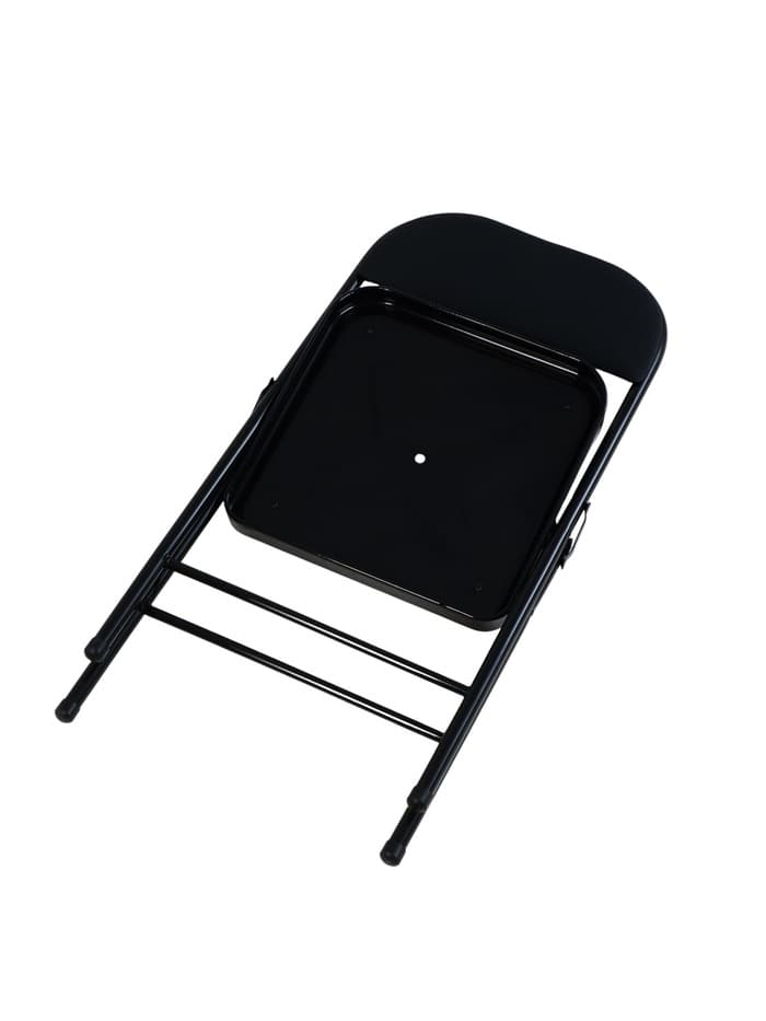 Стул складной «Клик Мебель», экокожа, цвет чёрный