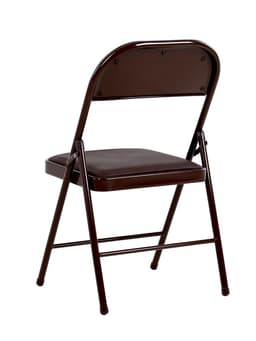 Стул складной «Клик Мебель», экокожа, цвет коричневый