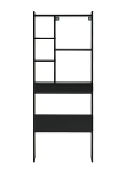 Стеллаж напольный «Комфорт» №1, над стиральной машиной, 673×220×1696 мм, цвет графит