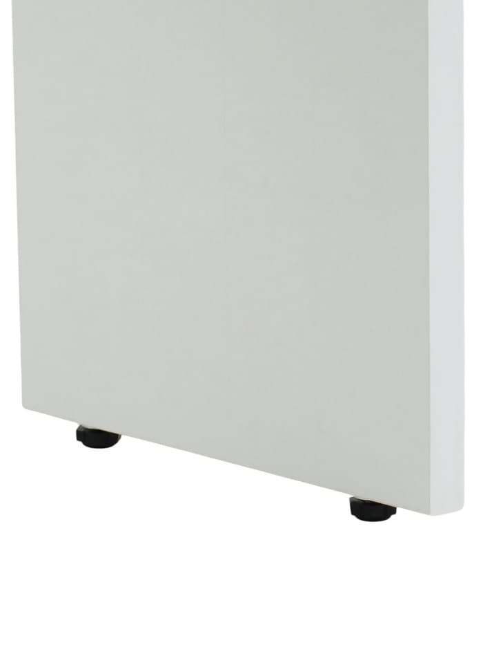 Стеллаж напольный «Комфорт» №2, над стиральной машиной, 640×250×1700 мм, цвет белый