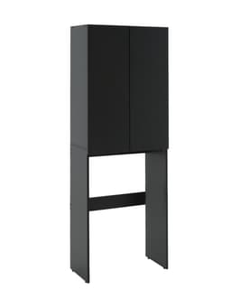 Шкаф над стиральный машиной «Комфорт», 640×306×1780 мм, цвет графит
