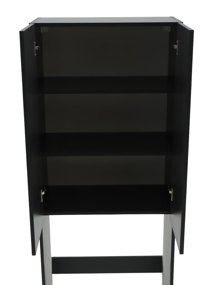 Шкаф над стиральный машиной «Комфорт», 640×306×1780 мм, цвет графит