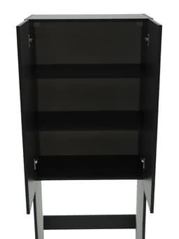 Шкаф над стиральный машиной «Комфорт», 640×306×1780 мм, цвет графит