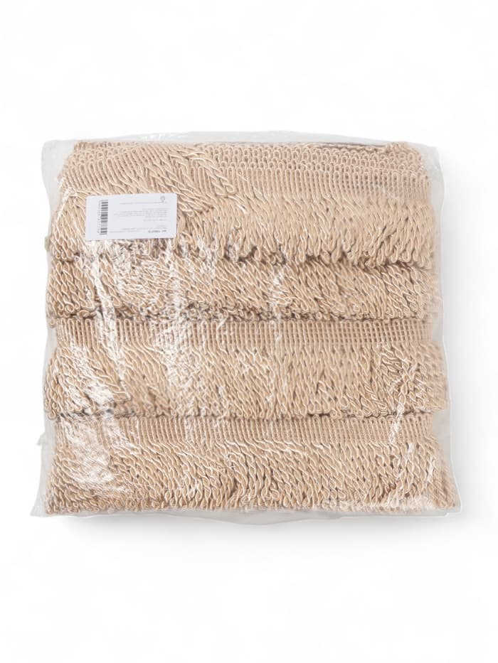 Тесьма декоративная «Бахрома» жгут, 6.5 см, 20 м±0.5, бежевая