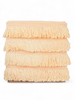 Тесьма декоративная «Бахрома» жгут, 6.5 см, 20 м±0.5, молочная